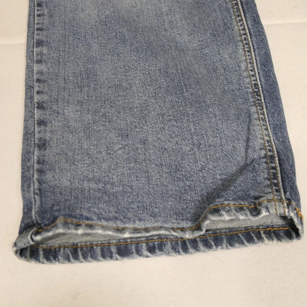 Levi's Men 541 Jeans 42x30 Blue Athletic Taper Rugged Workwear Americana Classic